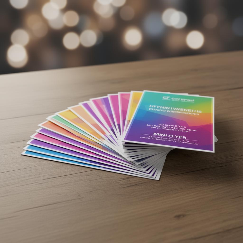 Mini Flyers (3×4, 2×8, 3.5×3.5) — SAME DAY