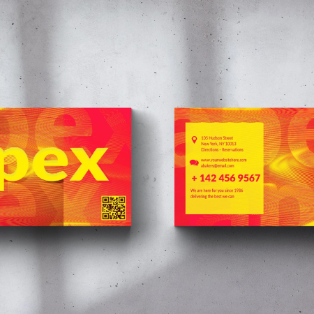 3 x 2 Glossy Business Cards Next Day