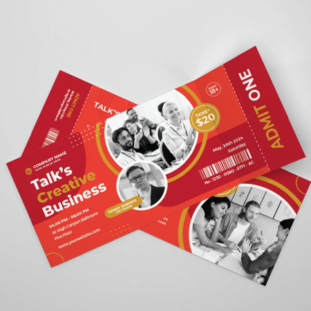 1/8 Page Ticket Flyer Same Day